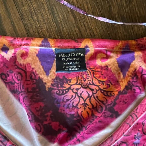 ❗️SALE❗️Two NWOT Faded Glory tops - Picture 3 of 6